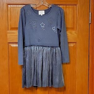 Size 7 Hannah Banana Metallic Dress